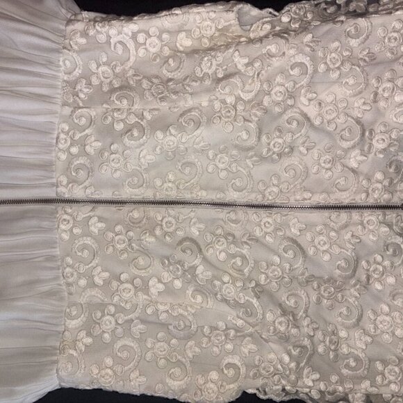 NWT French Connection Maui Lace Fit & Flare Dress 8 Bridal Graduation Shower - Picture 8 of 13